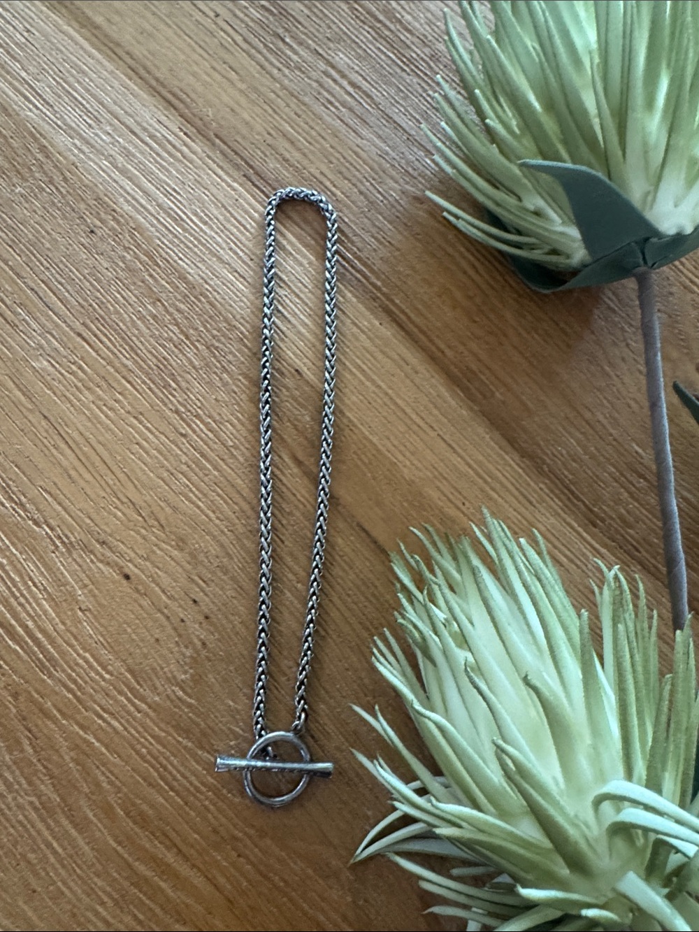 Toggle Pendant Necklace in Stainless Steel Fashion Jewelry
